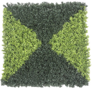 G717112B- Small Cypress leaf - two-color Artificial Green Wall Bunnings  Find Your Perfect Green Wall Supplies 