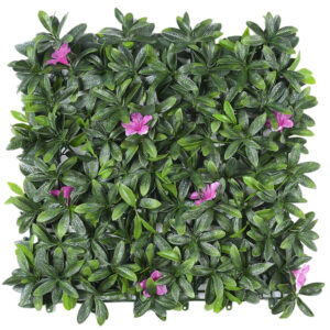 G717117B- Rhododendron leaf with flowers Artificial Living Wall Outdoor  Create a Natural Retreat in Your Yard 