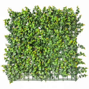 G717118A- Hypericum yellow fruit Faux Plant Wall Panels  Realistic and Maintenance-Free Green Decor 