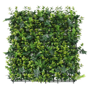 artificial grass on fence