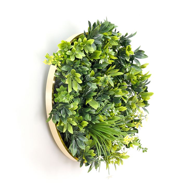 artificial green wall frame