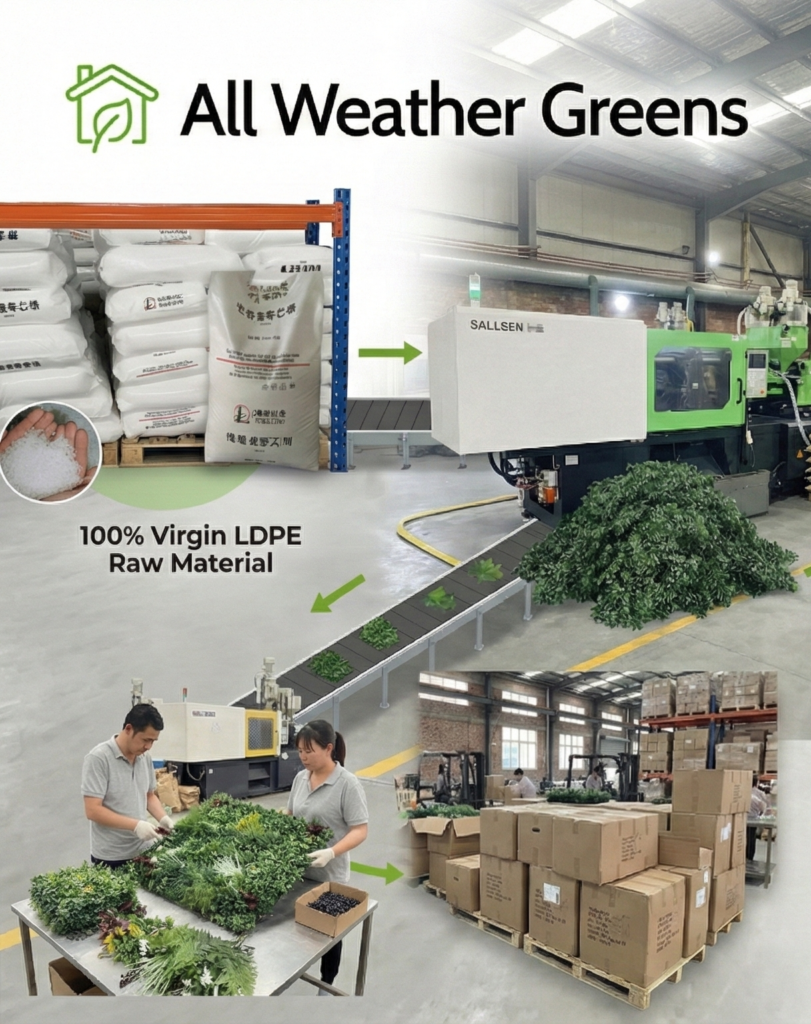 China artificial green wall supplier