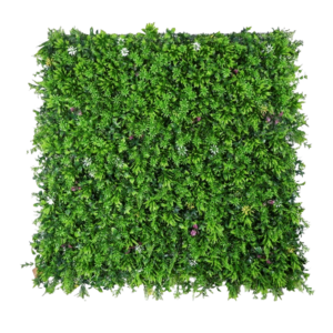 1M136 fine leaf deep green artificial green wall panel 100 x 100 cm