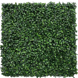 1M139 dark ivy-style leaf artificial green wall panel 100 x 100 cm
