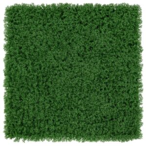 1M143 dark green moss texture artificial green wall panel 100 x 100 cm