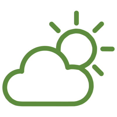 Weather-resistant frame icon