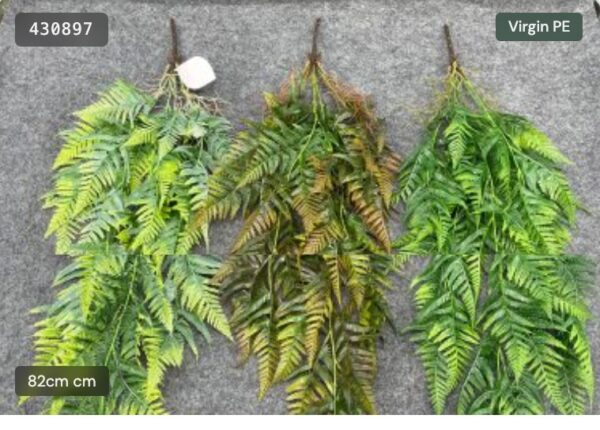 Artificial Fern Hanging Plant – artificial hanging plants wholesale