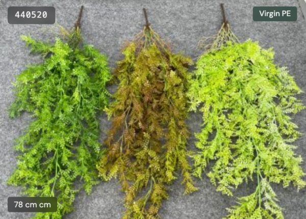 Artificial Gooseberry Fern Hanging Bush – artificial hanging plants wholesale