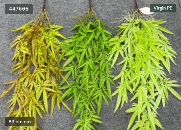 Artificial Maple Leaf Hanging Bush – artificial hanging plants wholesale