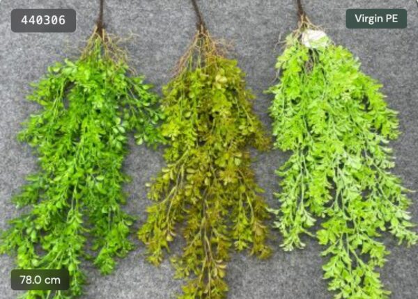 Artificial Milano Leaf Hanging Bush – artificial hanging plants wholesale