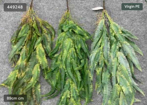 Mű perzsa páfrány függő cserje – 449248ggő növények nagykereskedelme Artificial Persian Fern Hanging Bush – artificial hanging plants wholesale