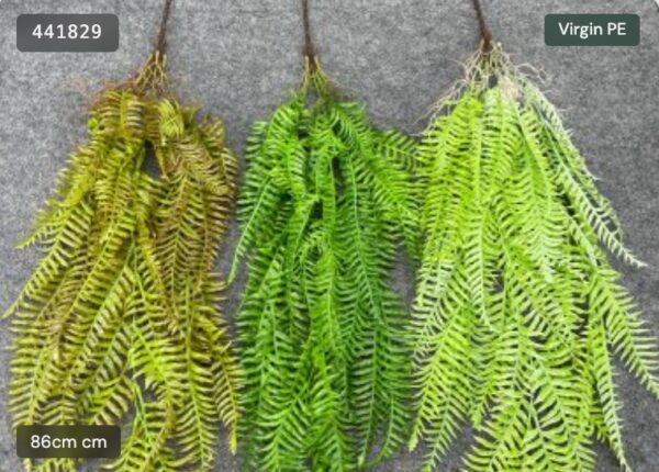 Artificial Phoenix Tail Fern Hanging Bush – artificial hanging plants wholesale