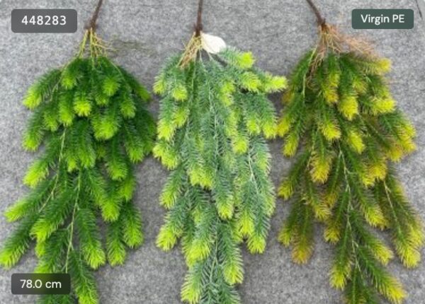 Artificial Pine Needle Hanging Bush – artificial hanging plants wholesale