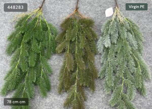 Artificial Pine Needle Hanging Bush – Classic Collection – artificial hanging plants wholesale